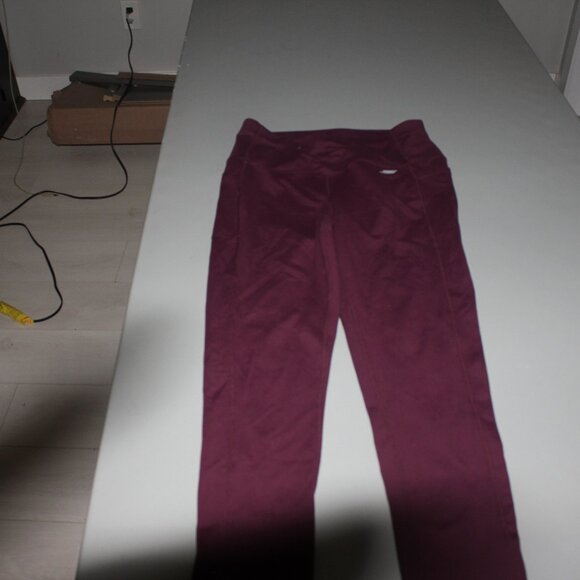 Maroon Skechers High Waist Leggings Size Medium - Picture 5 of 9